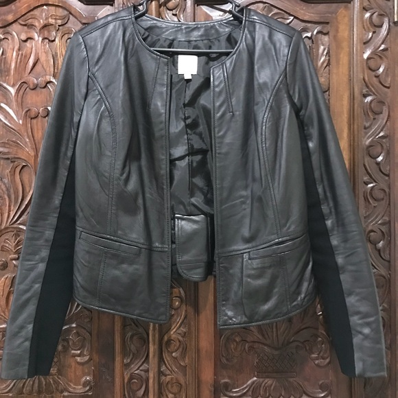 Halogen Jackets & Blazers - Halogen 100% leather jacket